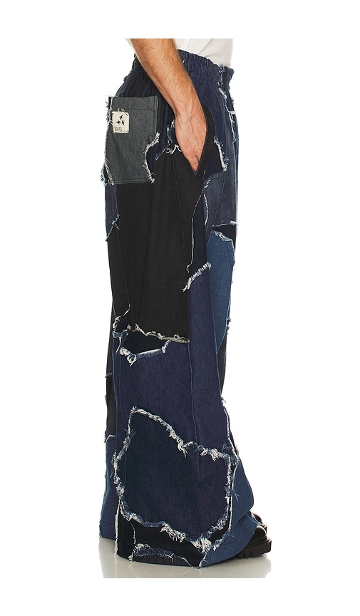 Uprisers Uprs Camo Bomber Pant In Black