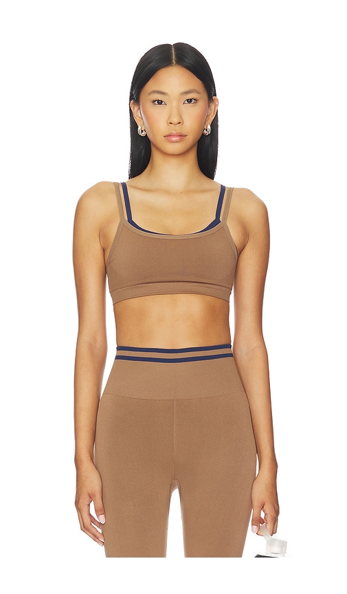 The Upside Form Seamless Kelsey Sports Bra In Brown