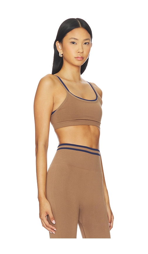 The Upside Form Seamless Kelsey Sports Bra In Brown