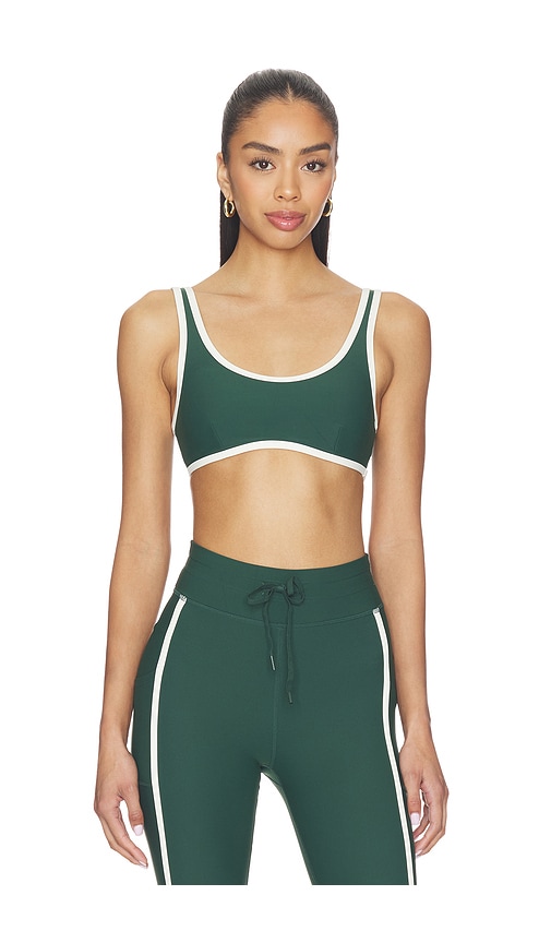 THE UPSIDE Santa Fe Brielle Scoop Sports Bra in Green. - size S (also in XS)