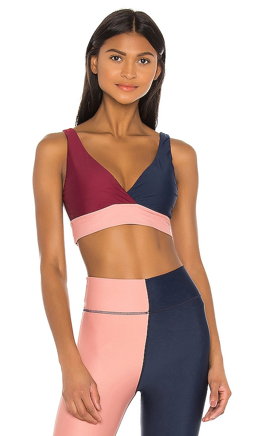 THE UPSIDE Harlequin Bra in Navy Multi REVOLVE