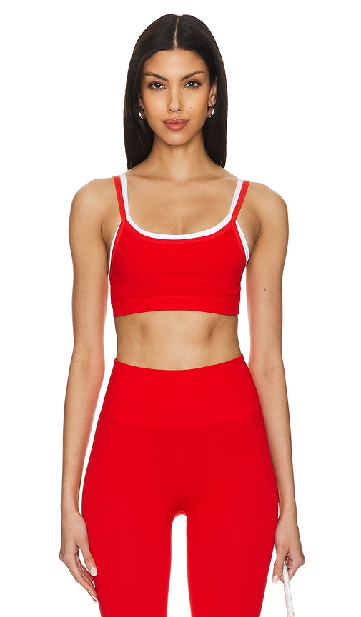 THE UPSIDE Form Kelsey Seamless Bra in Red
