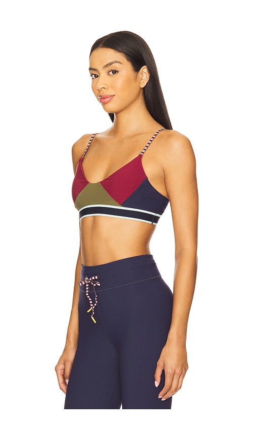 The Upside Starburst Geogie Scoop Sports Bra In Multi