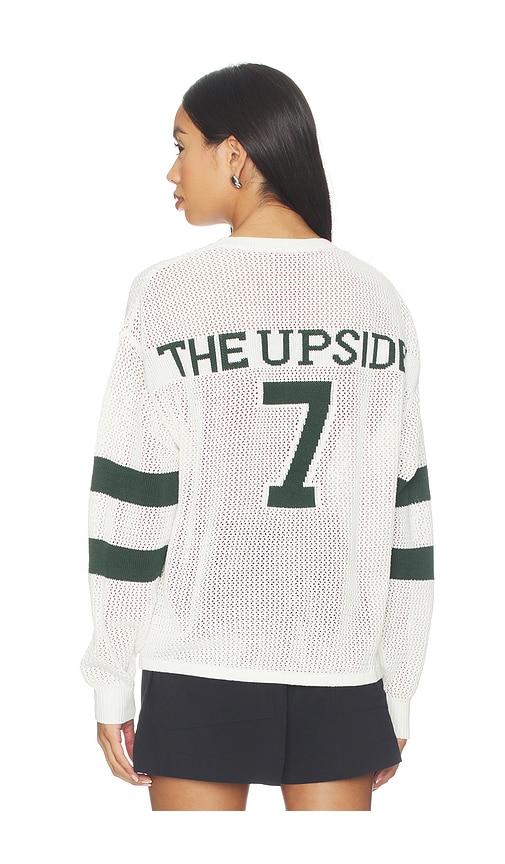 THE UPSIDE Fenway Sebastian Knit Crew Sweatshirt