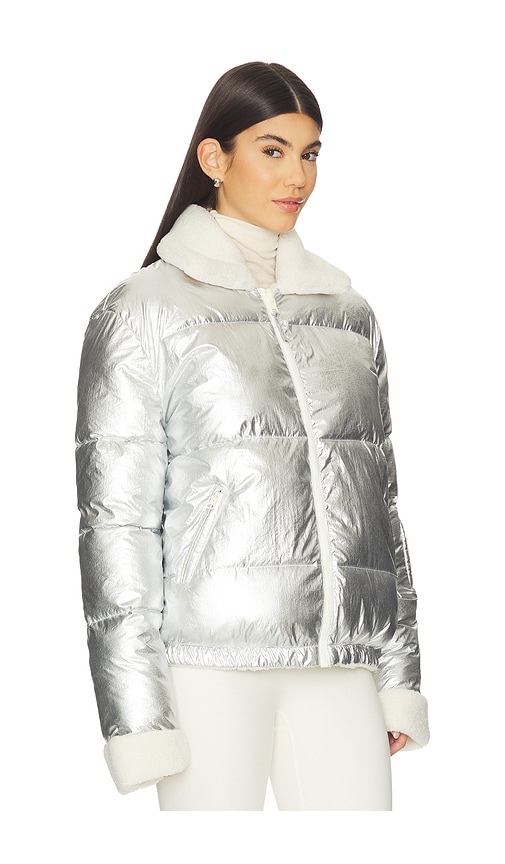  The Upside Jacke Lotti In Metallic Silver, Grey. Größe Xs. Also In M, L. 