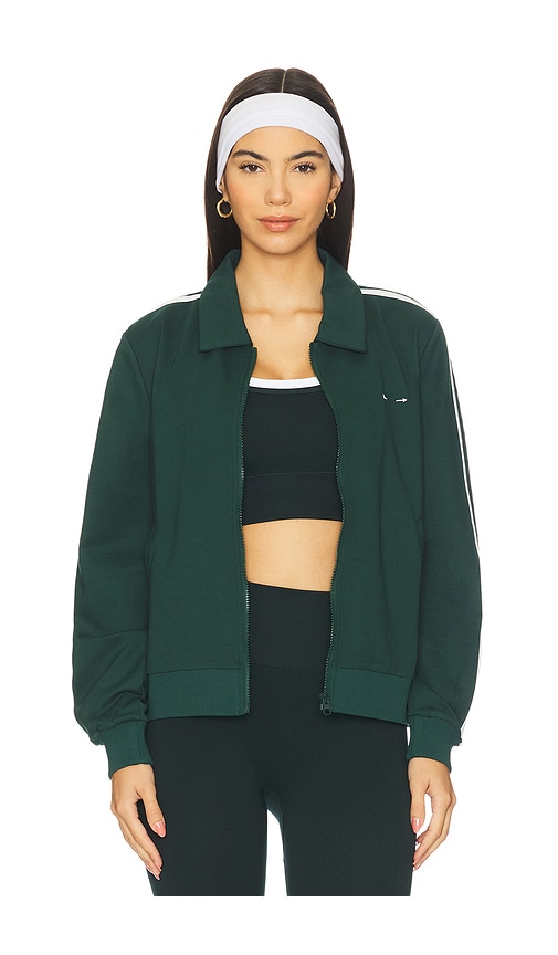 The Upside Cobra Pari Zip Jacket In Green