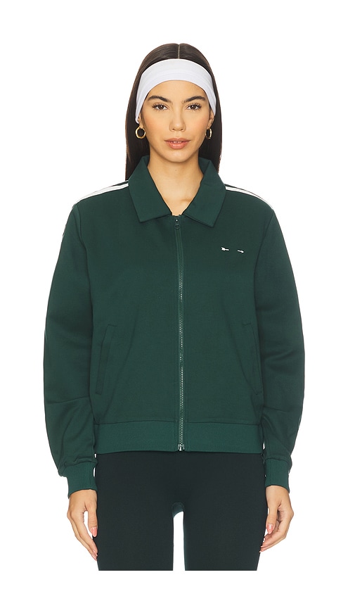 The Upside Cobra Pari Zip Jacket In Green