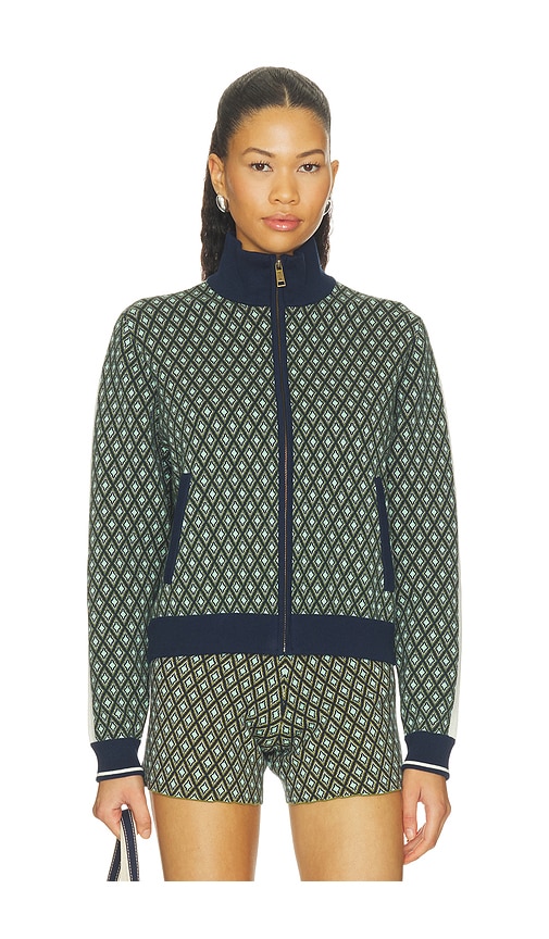 THE UPSIDE Viva Margot Knit Jacket in Green. - size S (also in M, L)