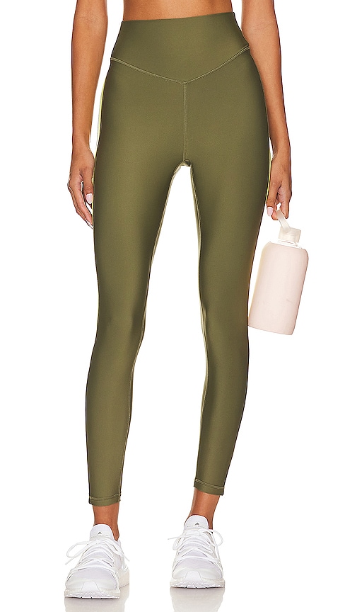Shop The Upside Beat 25in High Midi Pant In Olive