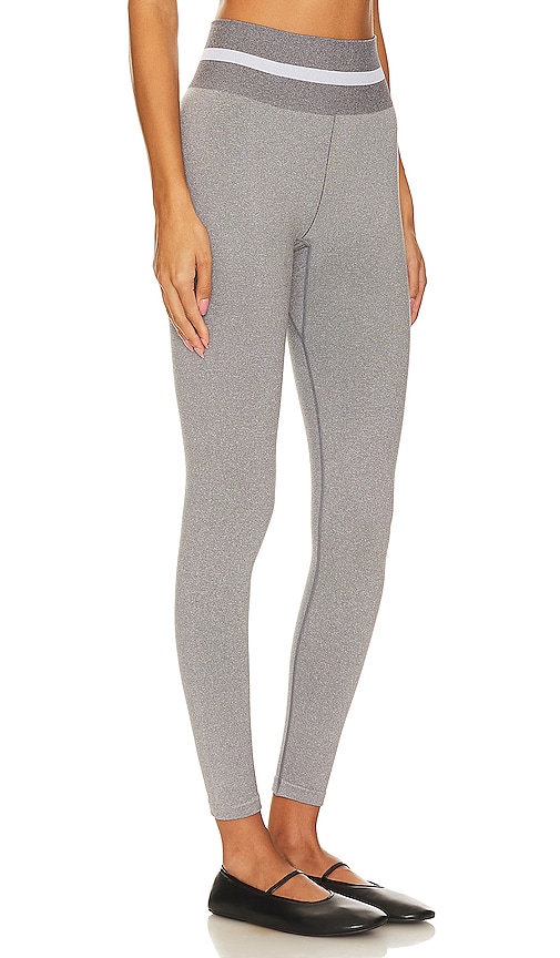 Shop The Upside Form Seamless Midi Pant In Grey