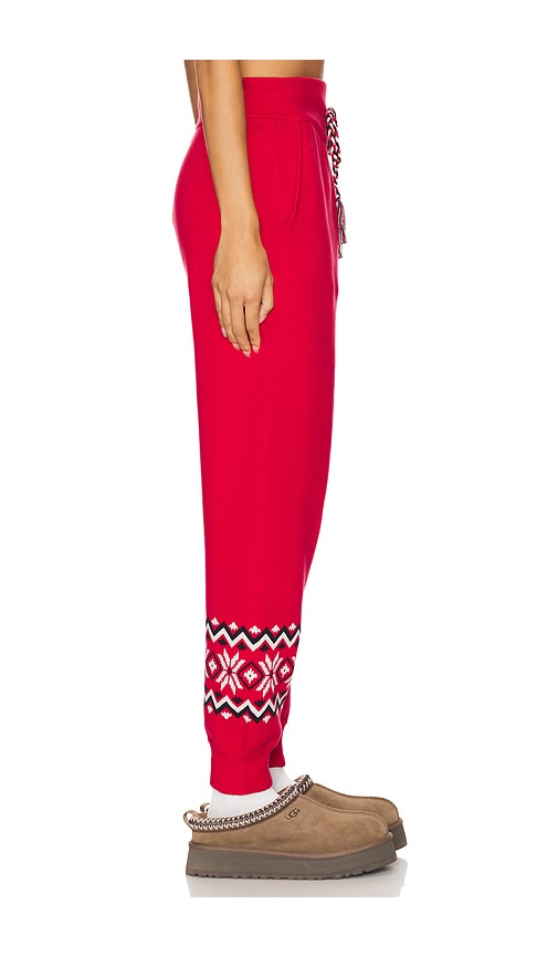 Shop The Upside Keystone Jojo Knit Jogger In Red