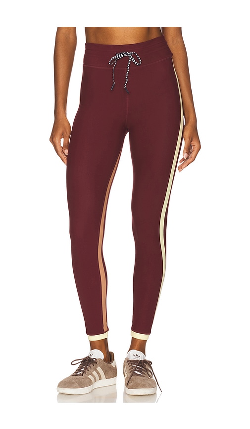 Trail Midi Pant in Burgundy. - size L (also in M, XL, XS, XXL, XXS) - THE UPSIDE - Modalova