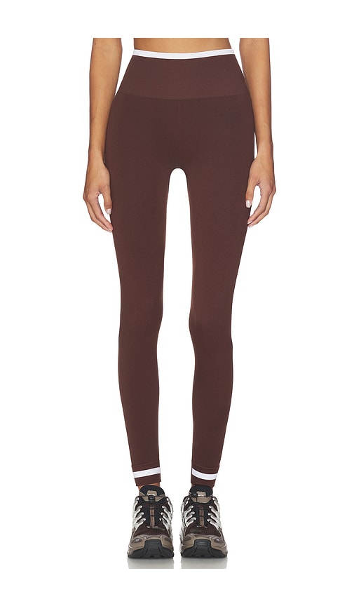 The Upside Form Seamless 25in Midi Leggings In Brown