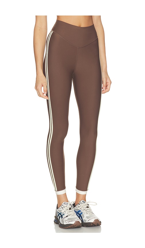 THE UPSIDE PANTALON MIDI 25IN DAYTONA en Chocolate Taille M Also en S XS L 133$