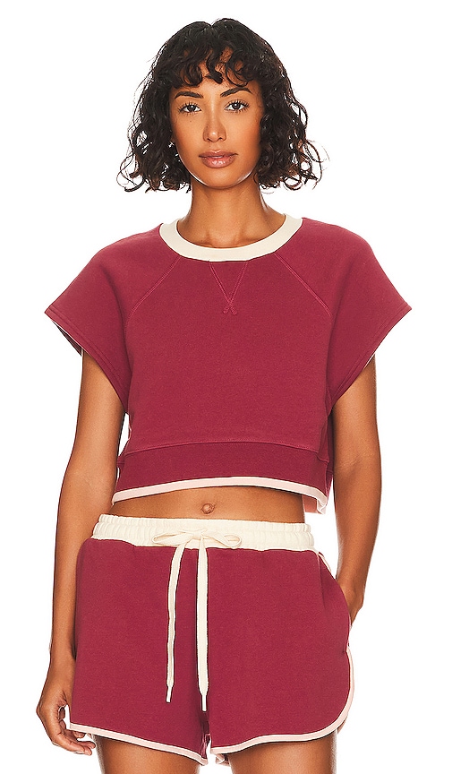 THE UPSIDE Banksia Brooklyn Top in Red