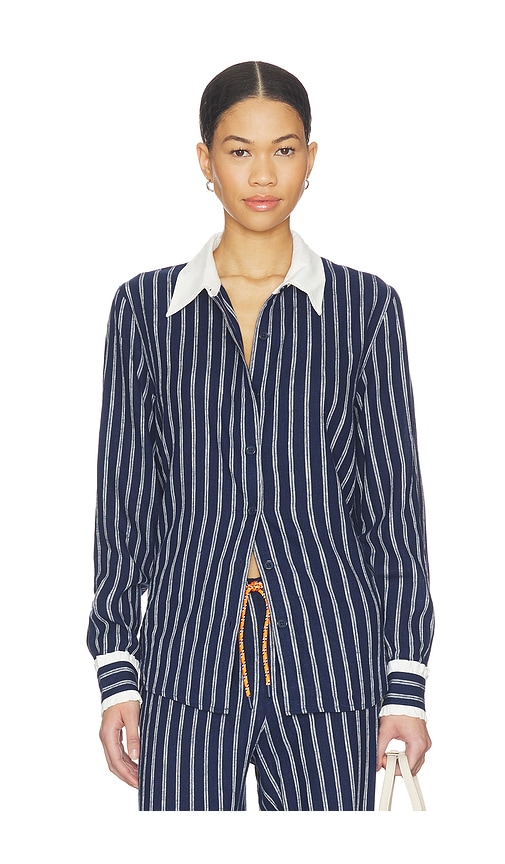 THE UPSIDE Belize Bobbi Collared Top