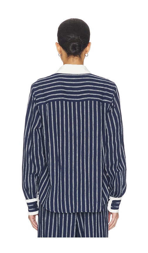  The Upside Hemd Mit Kragen Belize Bobbi In Navy. Größe Xs. Also In S, M, L. 