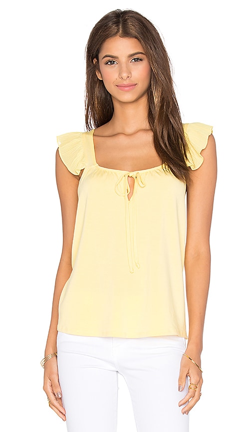 VAVA by Joy Han Fanya Sleeveless Top in Yellow