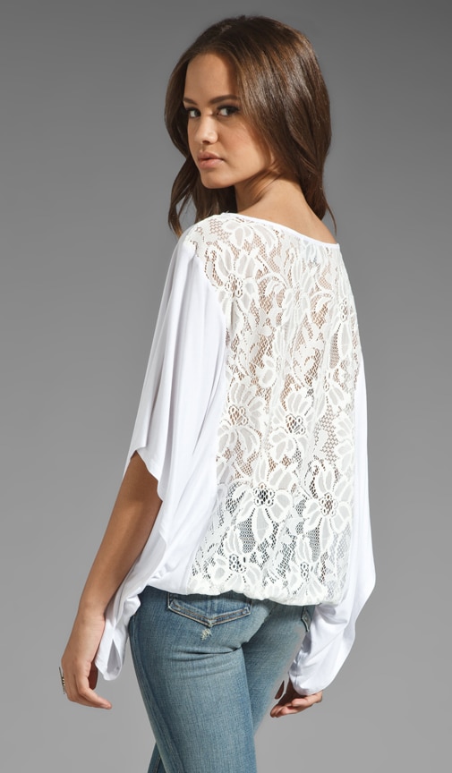 Skyler Lace Back Top