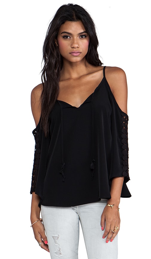Elena Open Shoulder Top