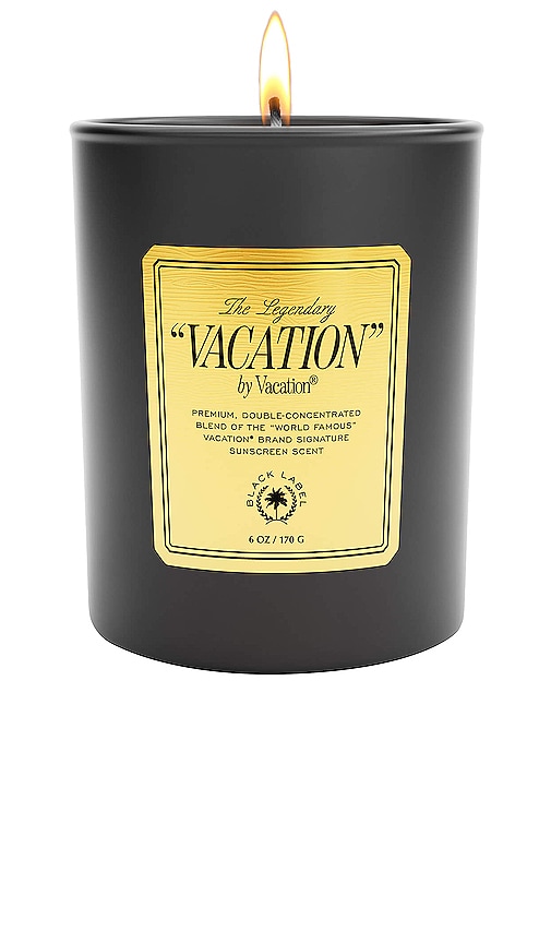 Vacation By  Perfumed Candle In Black
