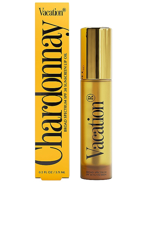 Shop Vacation Chardonnay Lip Oil Spf 30 In Beauty: Na