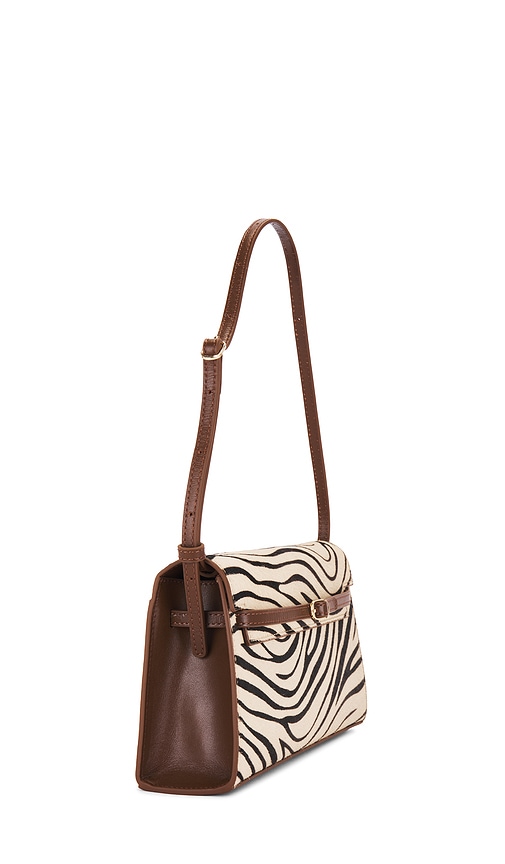  Verafied Shoulder Bag In Black,cream. 