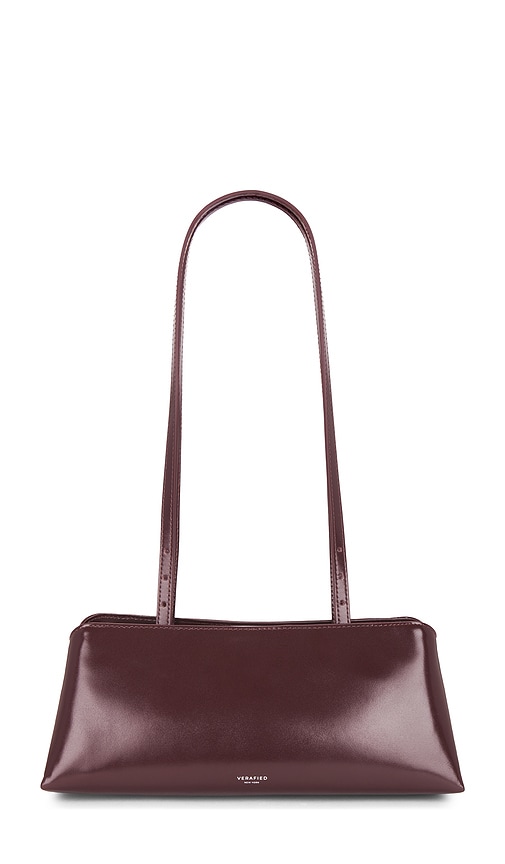  Verafied ãclair Bag In Burgundy. 