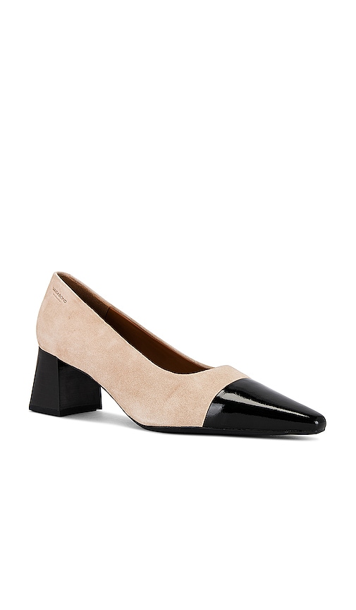 Shop Vagabond Altea Heel In Safari & Black