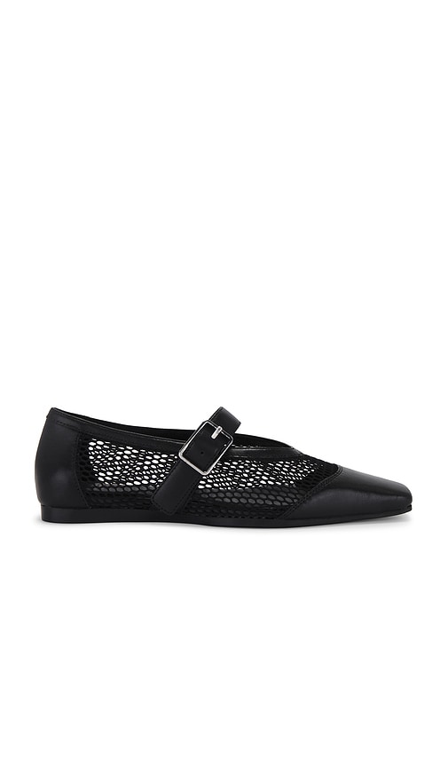 Shop Vagabond Wioletta Mesh Flat In Black