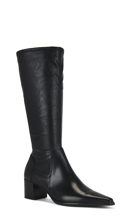 Vagabond Shoemakers Giselle Wide Shaft Boot In Black