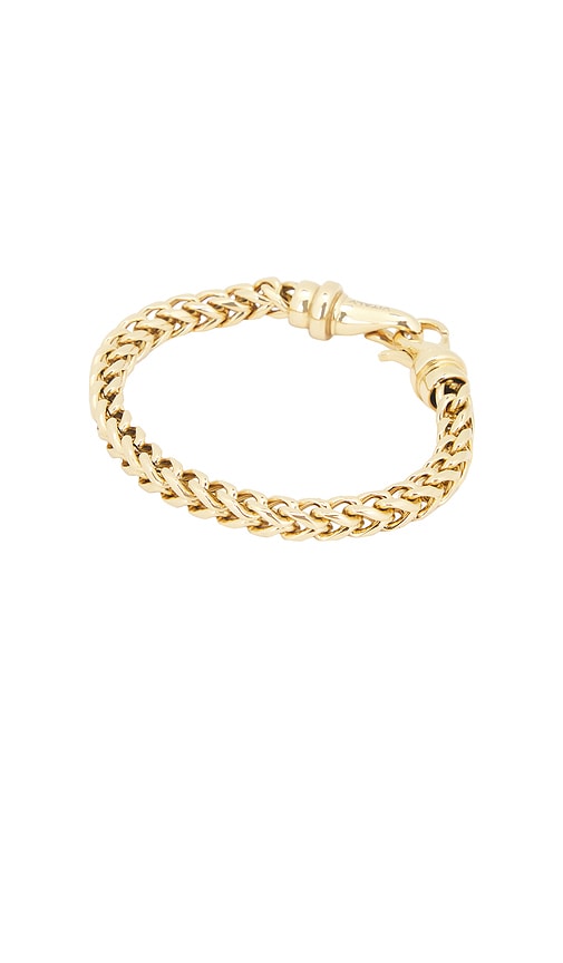 Shop Vitaly Kusari Bracelet In 金色