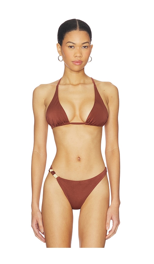 vitamin A Terra Halter Triangle Top
