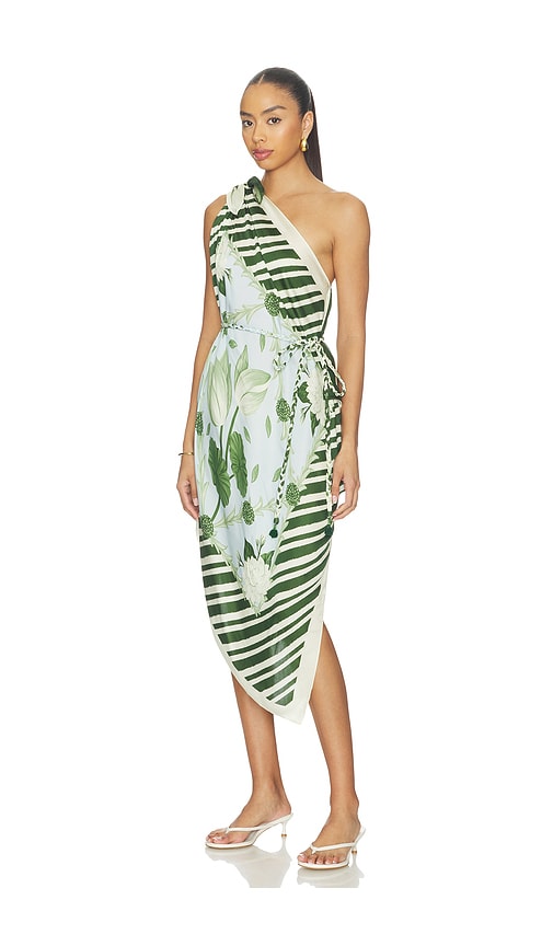 Verandah Kleid Dress In Green,blue. Größe S. Also In M, L. 