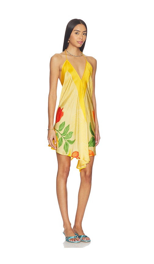  Verandah Kleid Handkerchief In Yellow. Größe S. Also In M. 