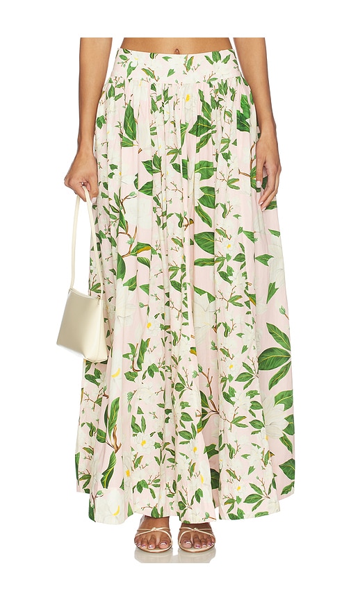 Verandah Paneled Maxi Skirt