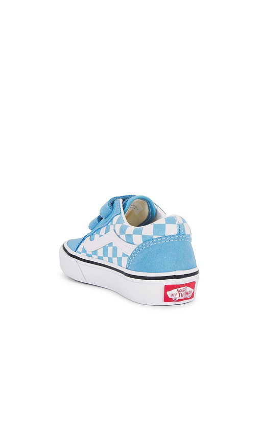  Vans Kinder Old Skool V In Blue. Größe 12. Also In 12.5. 