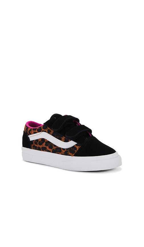 Vans Toddler Old Skool V In Black