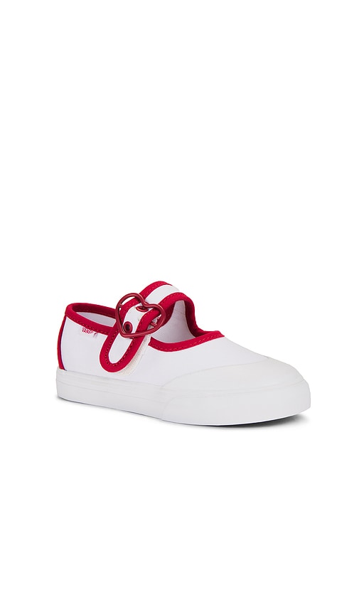Vans Toddler Mary Jane In White