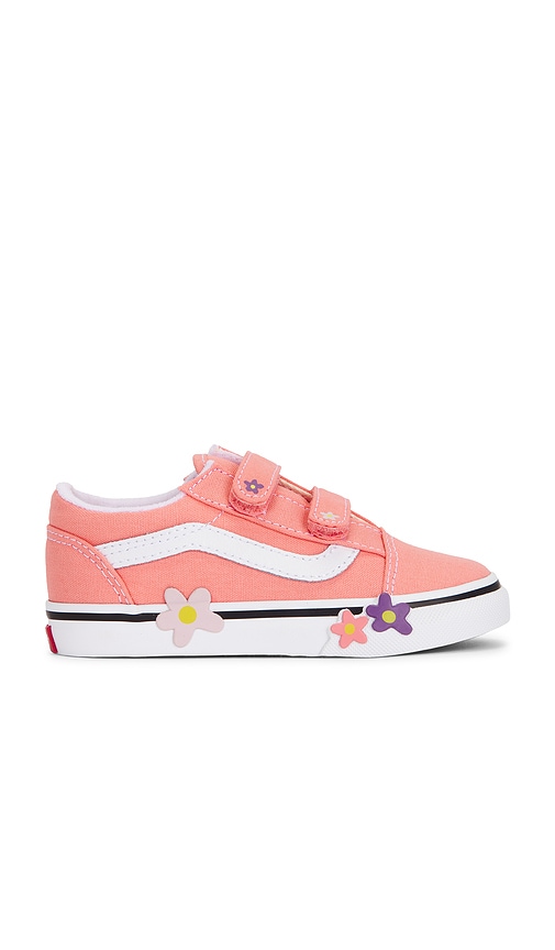 Vans SNEAKERS OLD SKOOL V FLOWER en Pink Taille 6 Also en 5 7 75 8 85 9 95 10 49 €