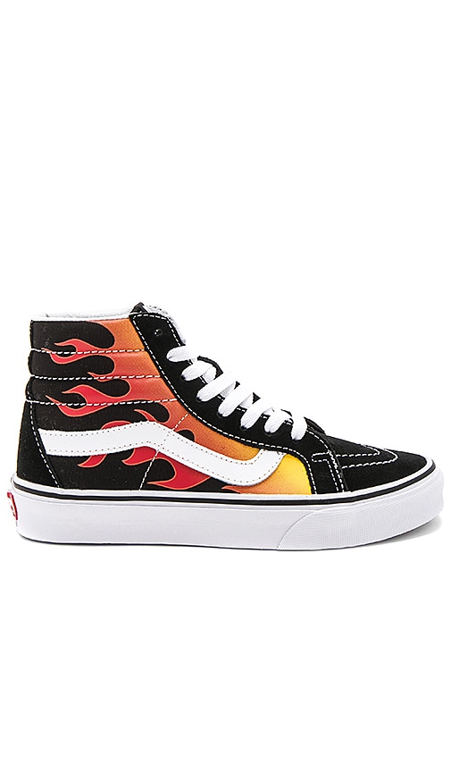 vans flame sk8 hi