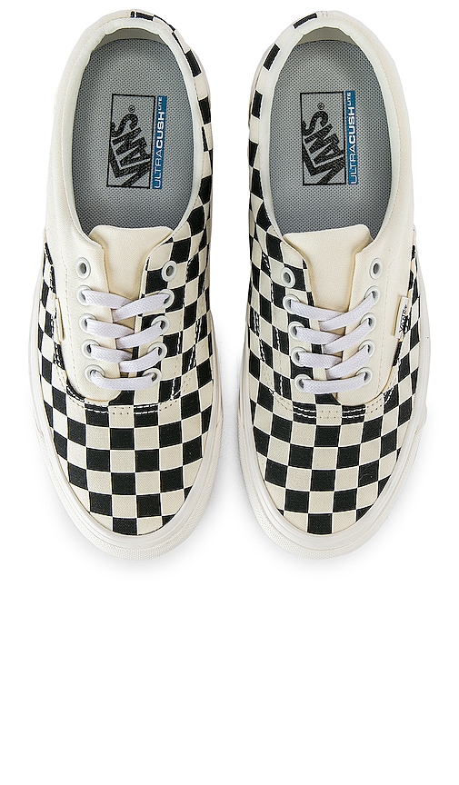 vans era podium checkerboard sneaker