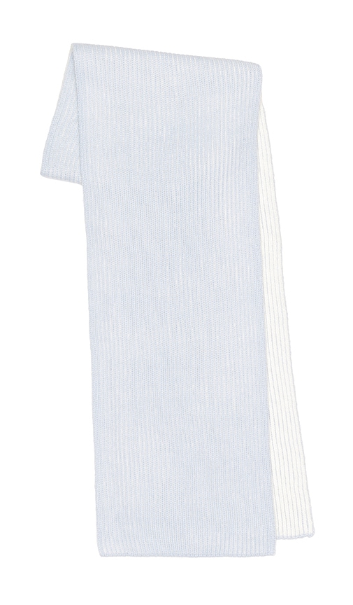 Varley Deville Plated Scarf In Blue