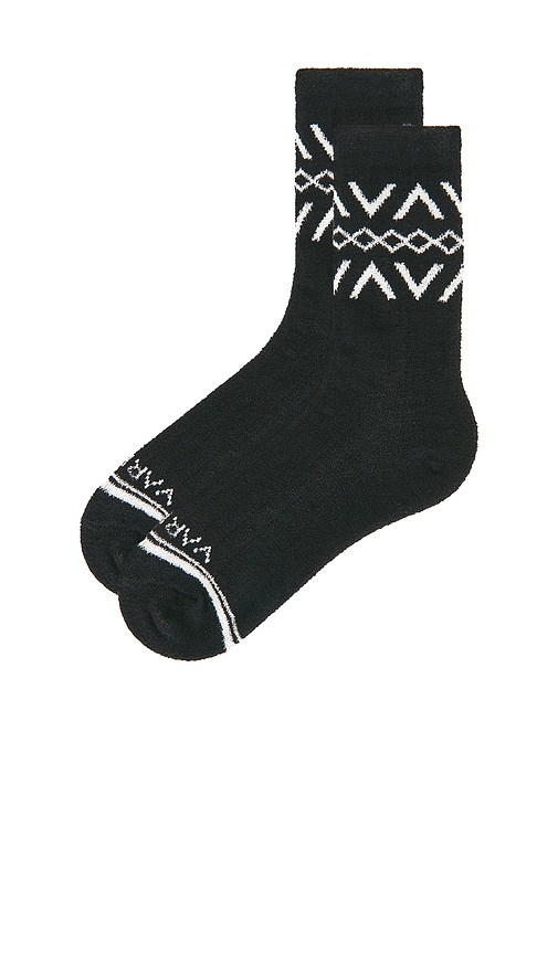 Varley Chadwick Fairisle Sock In Blue