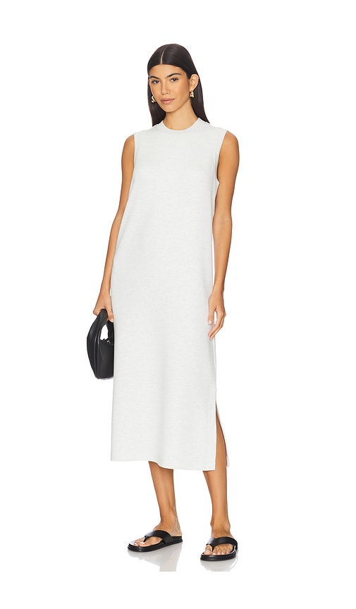 Beatrice Midi Dress in Ivory. - size S (also in L, M, XS)
