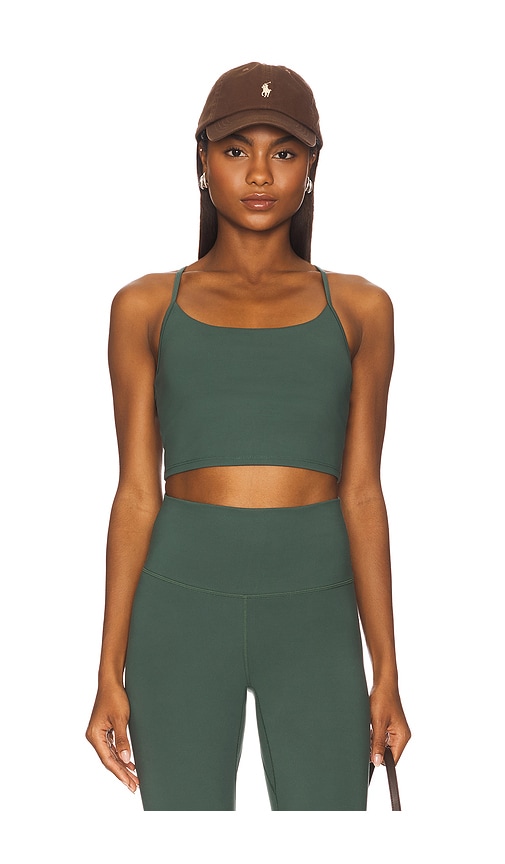Freesoft Harley Bralette in Dark Green. - size L (also in M, S, XL, XS) - Varley - Modalova