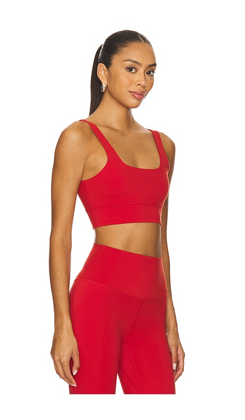 Varley Free Soft Cori Sports Bra In Red