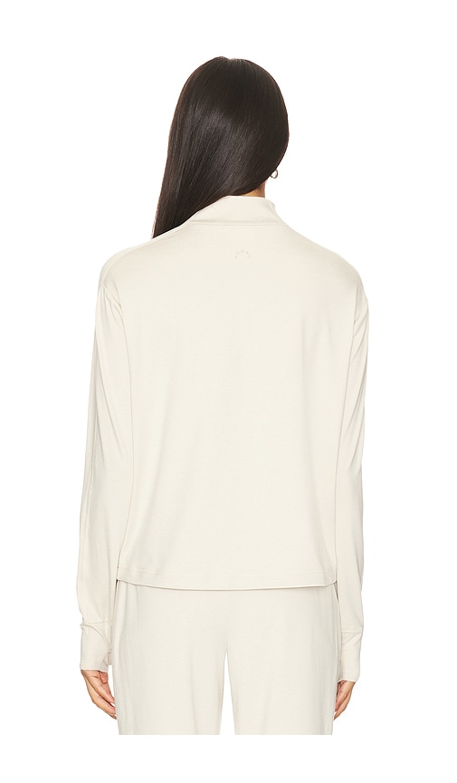  Varley Lamia Half Zip Midlayer In Ivory. Size S. Also In Xs, L. 