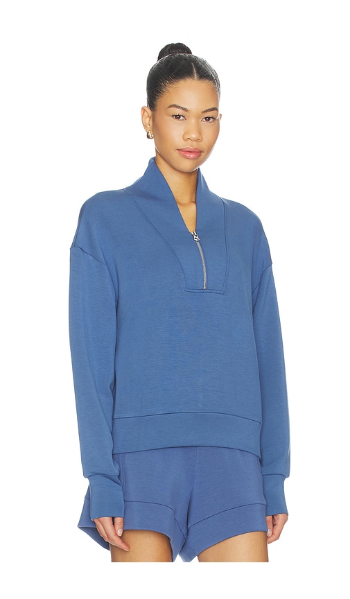 Varley Davidson Sweatshirt In Blue