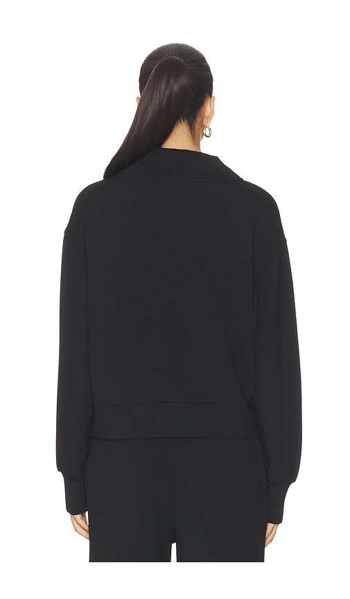  Varley Lucine Button Front Sweater In Black. Size Xs. Also In S, M, L. 